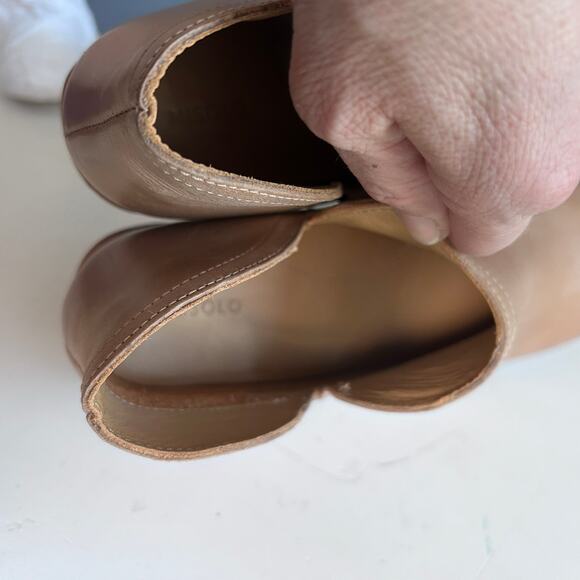 Nisolo boot size 8 Mia Everyday Ankle Bootie Almond minimalist sustainable - Picture 11 of 12